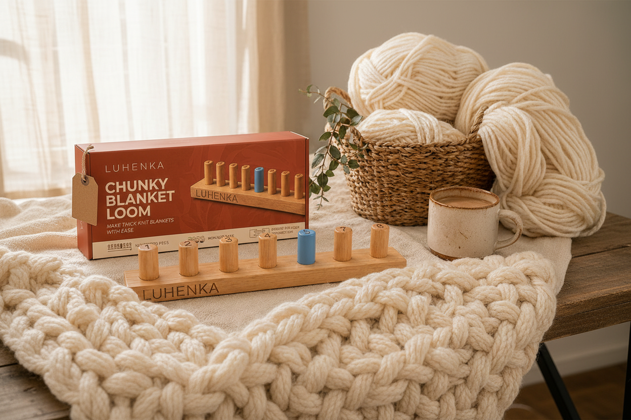 Luhenka Chunky Blanket Loom